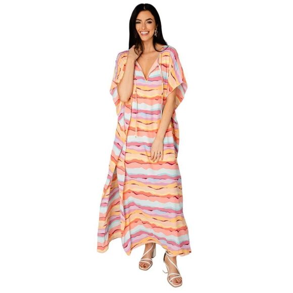 BuddyLove Southwestern Maxi Dress Small/Med NWT - Picture 1 of 4